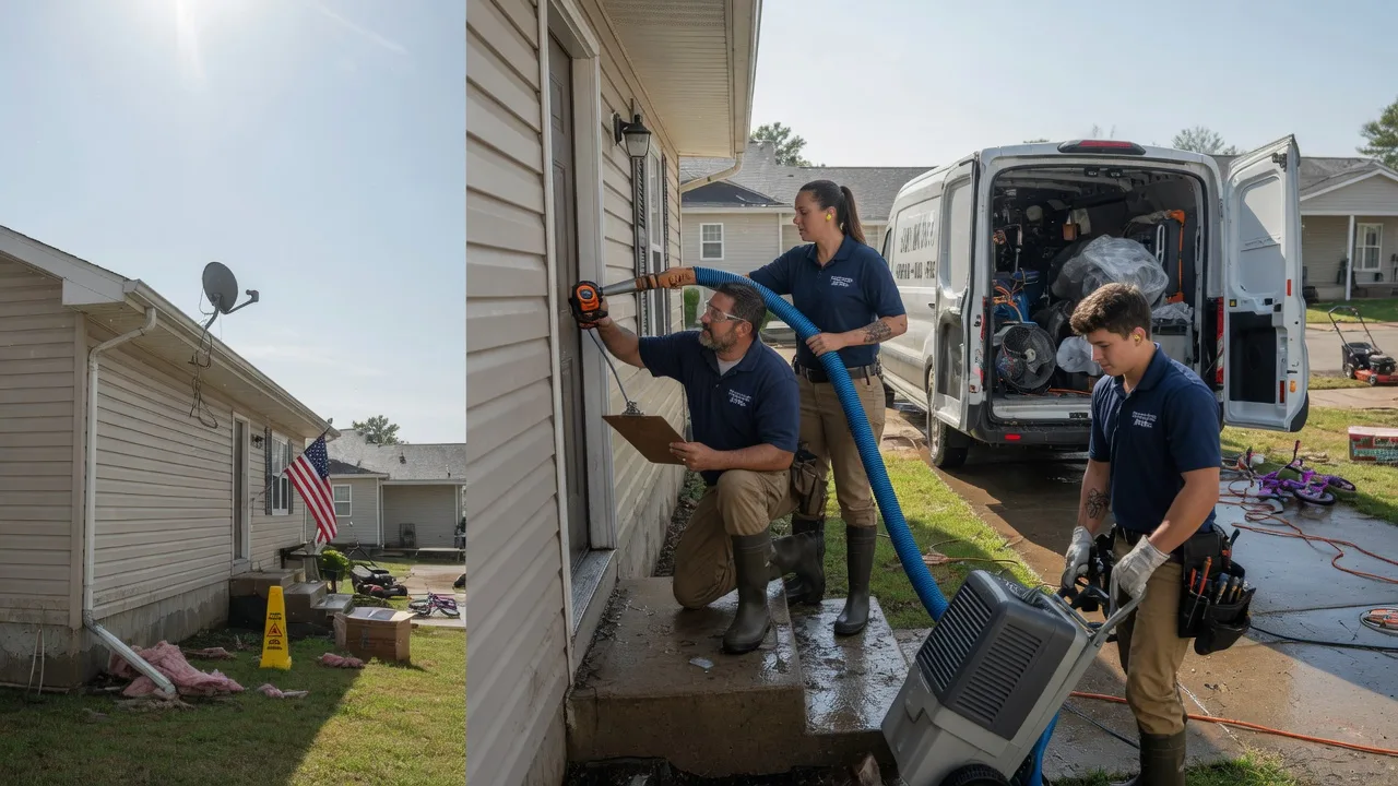 Ceiling Water Damage Restoration in Calvin, PA near me